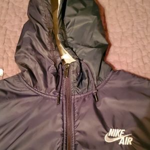 Nike hooded sweatshirt jacket